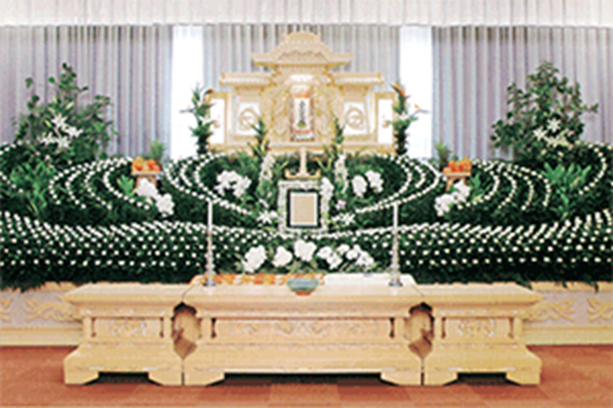 200万円コースの祭壇例です。